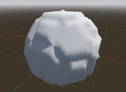 SDF sphere blocky