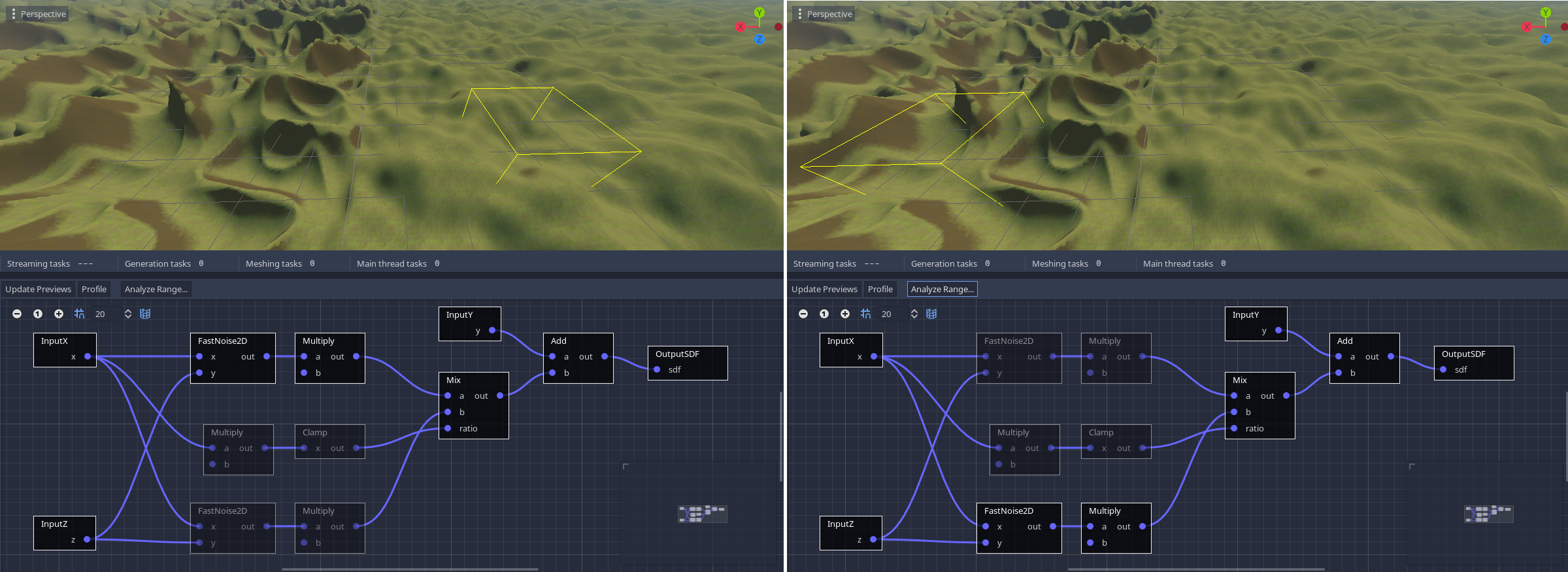 Ignored biome range debug