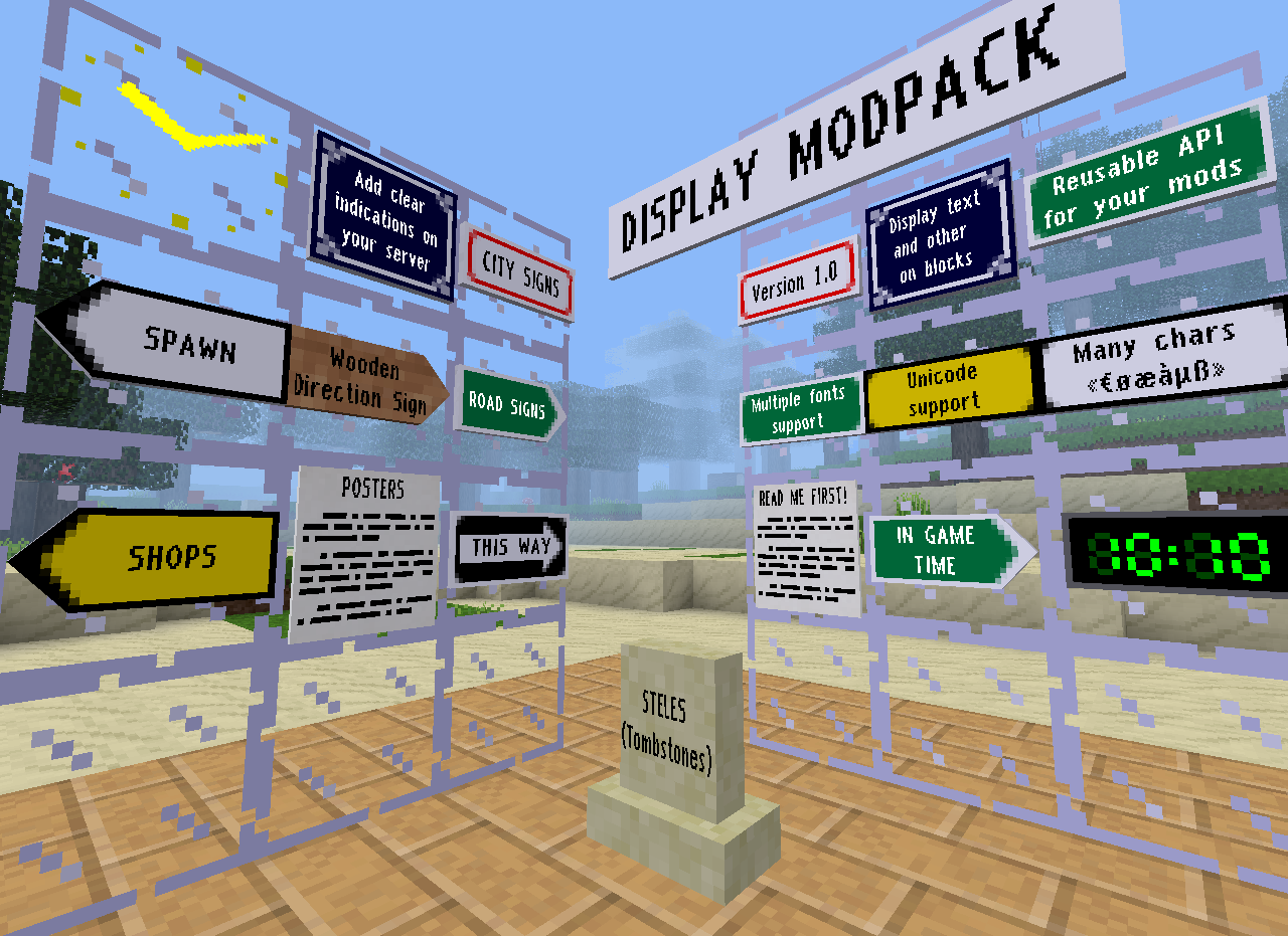 Presentation image of Display_Modpack